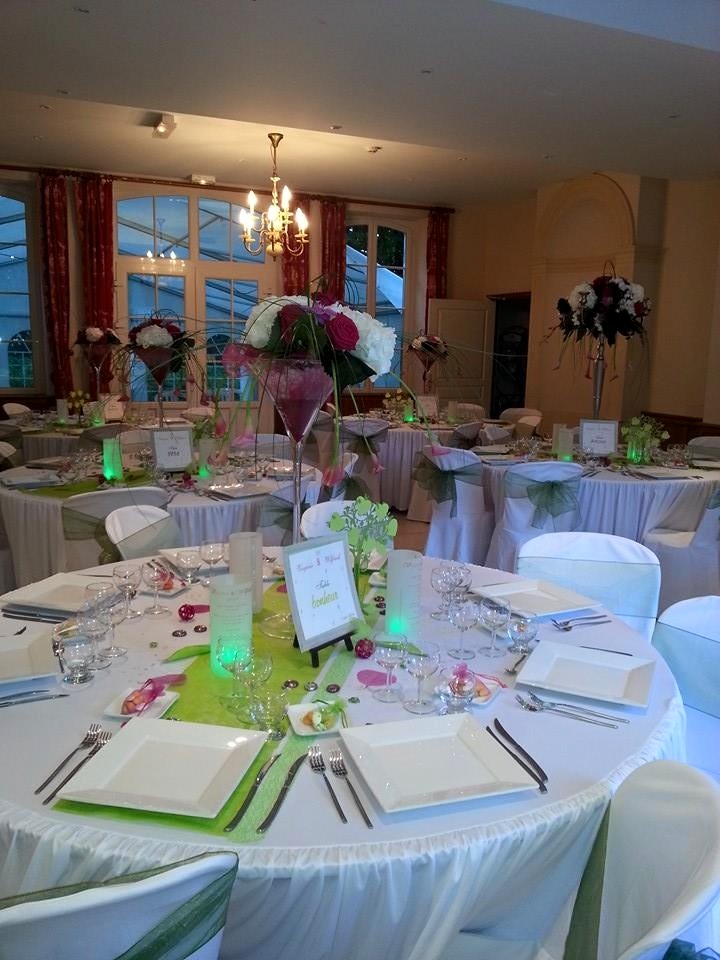 Location de tables, dîners de mariage, tables ovales